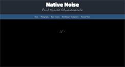 Desktop Screenshot of nativenoise.co.za
